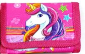 Akyol - unicorn portemonnee - eenhoorn - portemonnee - pasjeshouder - eenhoorn portemonnee - roze portemonnee