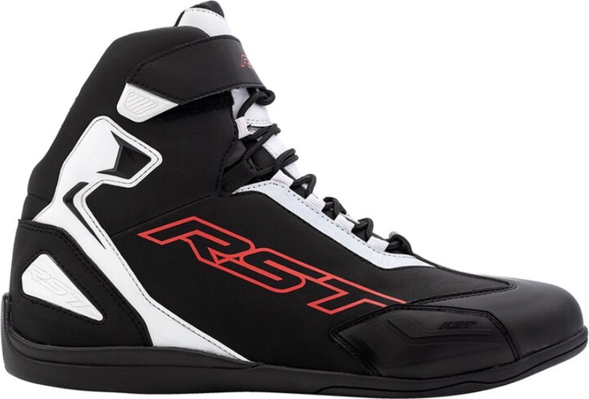 RST Sabre Moto Shoe Mens Ce Boot Black White Red 41 - Maat - Laars