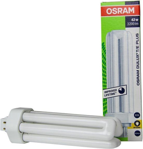 Osram Dulux T / E Plus 42W 827 | Blanc très chaud - 4 broches