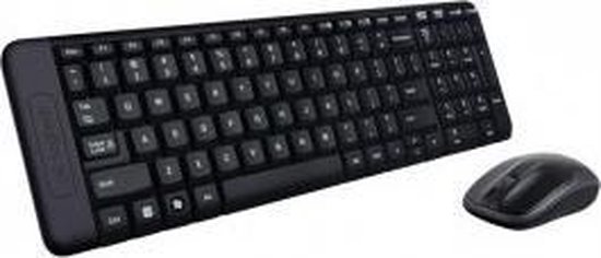 Logitech MK220 Draadloos Toetsenbord en Muis Qwerty Logitech MK220 Draadloos Toetsenbord en Muis Qwerty