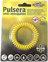 Gerimport Anti-muggen Armband 6,5 Cm Geel Eva 250 Uur