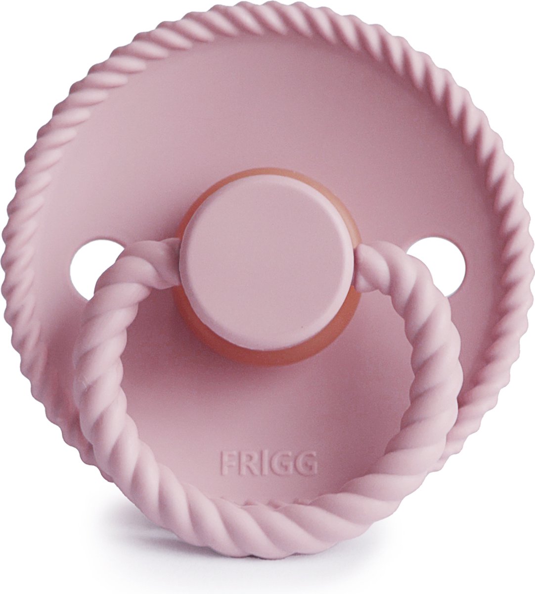 Goedkoopste FRIGG - ROPE - fopspeen LATEX - BABY PINK - T2
