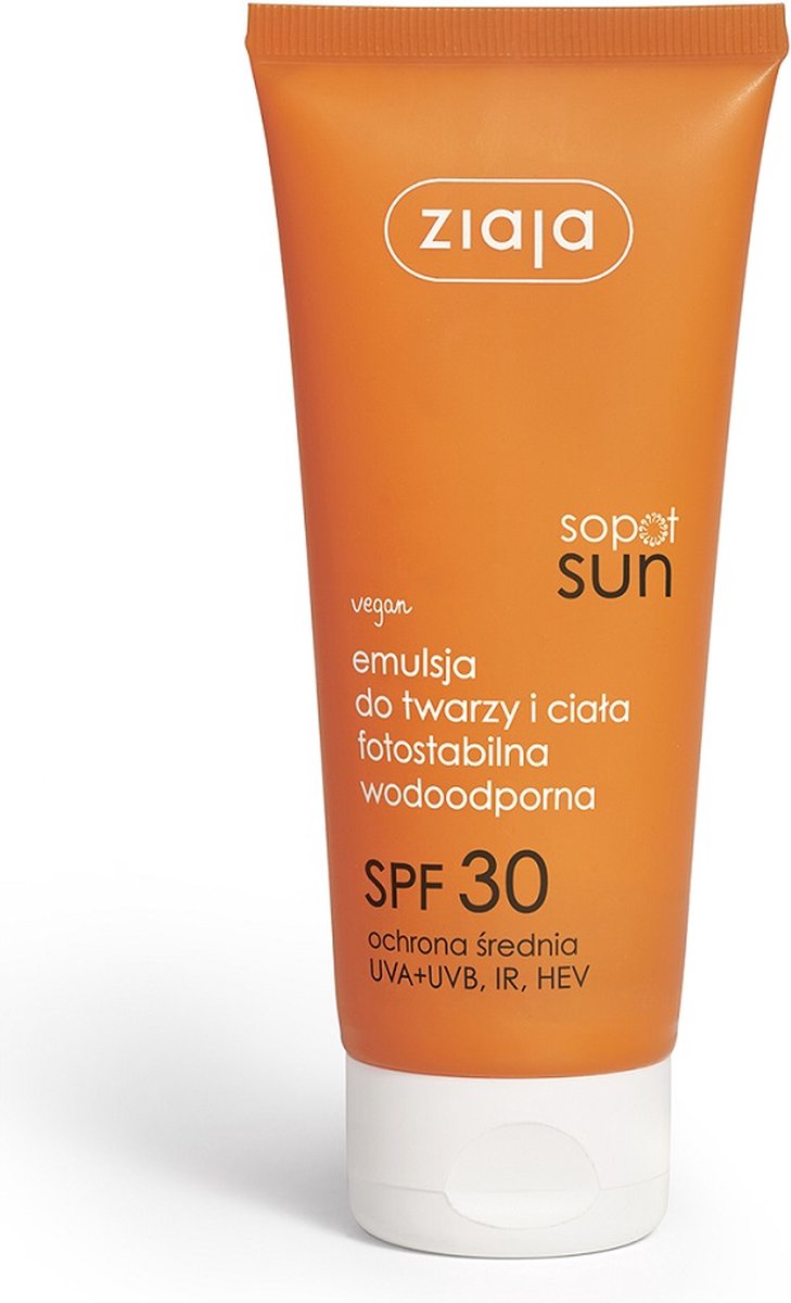 Sun Sun Emulsion Spf 30 - Emulze Na Opalování Na Obličej + Tělo