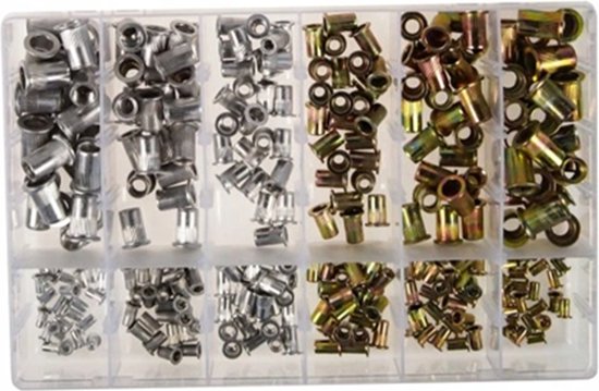 Écrou de Rivet Assortiment - M10 - 45 Pièce