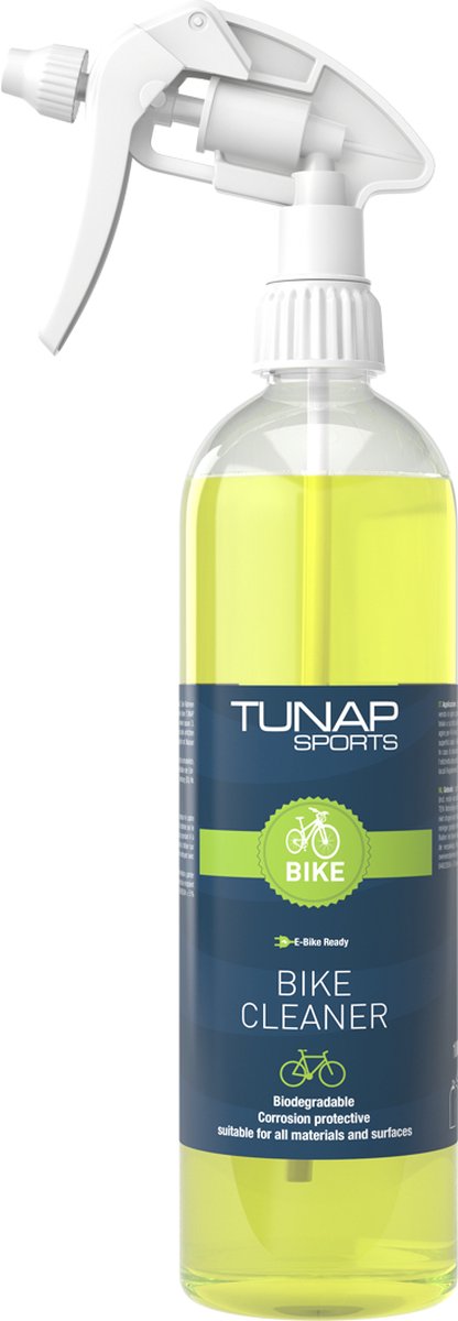 TUNAP Bike Cleaner 1L - schoonmaak - reiniger - fietsonderhoud - wielrennen - mountainbike - E-bike - onderhoud - wassen - fiets