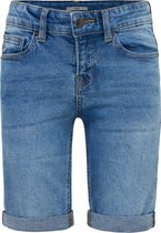 JESS SHORT Regular Waist/ Straight Leg Jeans Short Jongens - Vintage Used - Maat 158-164