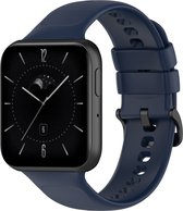 Siliconen bandje - geschikt voor OPPO Watch 3 Pro - marineblauw