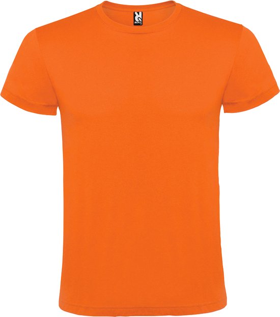 kousen Algemeen Stiptheid Oranje 10 pack t-shirts Merk Roly Atomic 150 maat M | bol.com