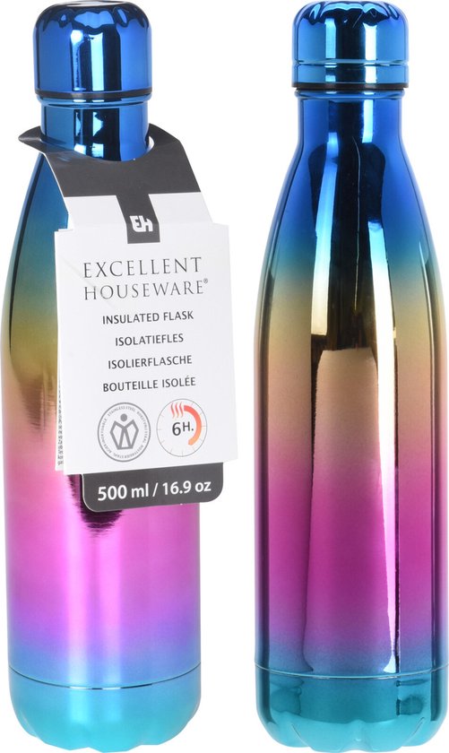 Mepal Ellipse waterfles 500 ml Nordic Denim | Vereniging Homeopathie