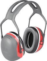 3M Peltor X3 - protection auditive - SNR 33 dB - Noir avec rouge