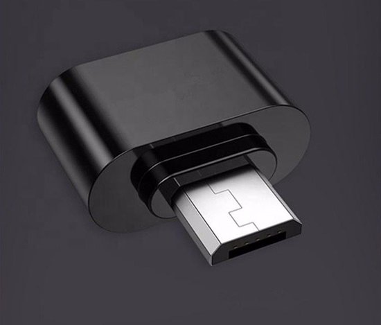 USB micro female naar mini male adapter