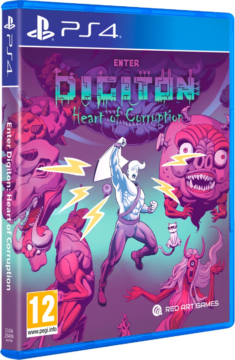 Enter digiton: Heart of corruption / Red art games / PS4 / 999 copies