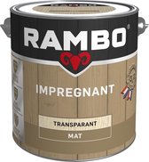 Rambo Impregnant - Mat - Waterafstotend - Makkelijk Verwerkbaar - Kleurloos - Transparant - 2.5L