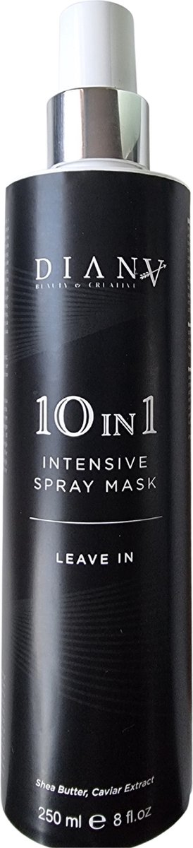 Form me up Care organic voor krullen haar 10-in-1 Intense Hair Repair Spray: Voor Sterk, Glanzend en Pluisvrij Haar! met sheaboter en kaviaarextract