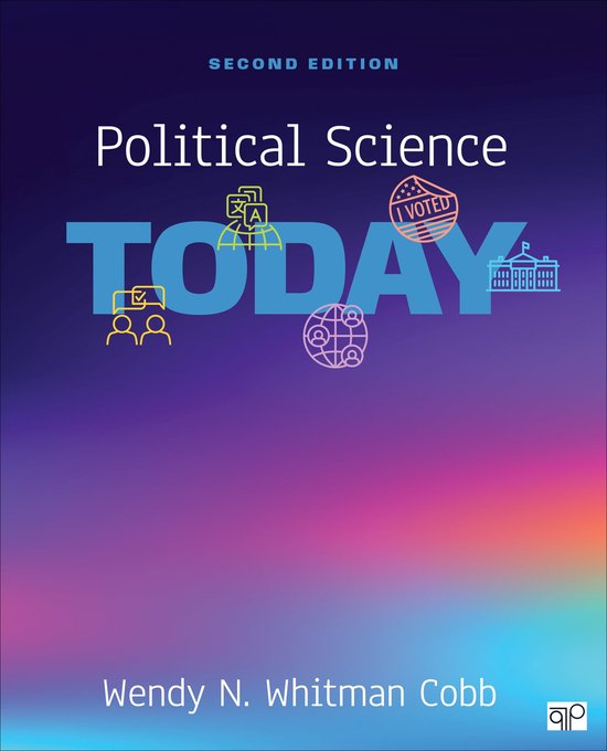 Political Science Today (ebook), Wendy N. Whitman Cobb 9781071844595