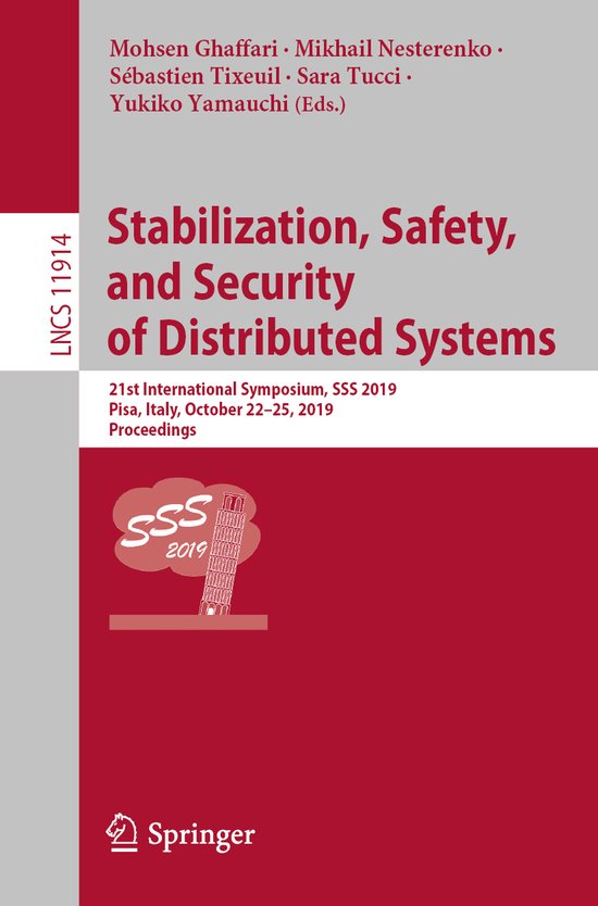 Lecture Notes in Computer Science11914- Stabilization, Safet ... - cover