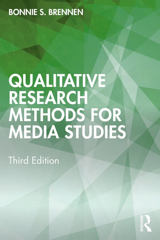 Qualitative Research Methods for Media Studies - cover