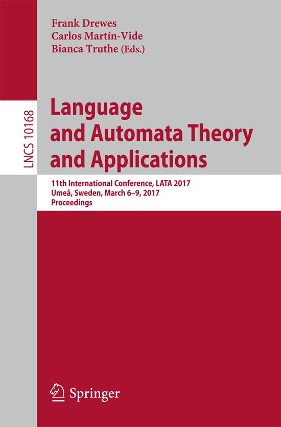 Language and Automata Theory and Applications - cover