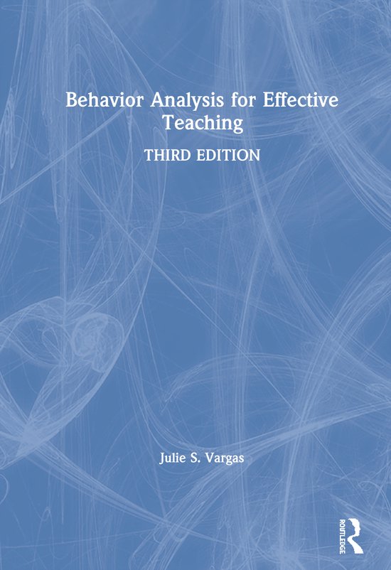 Behavior Analysis for Effective Teaching - cover