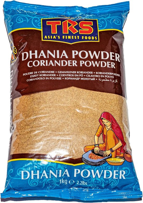 TRS Dhania Powder 1 KG Coriander Powder Koriander poeder