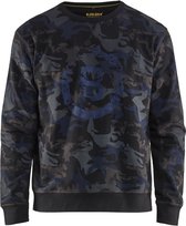 Blaklader Limited sweatshirt 9408-1158 - Zwart/Donkergrijs - M