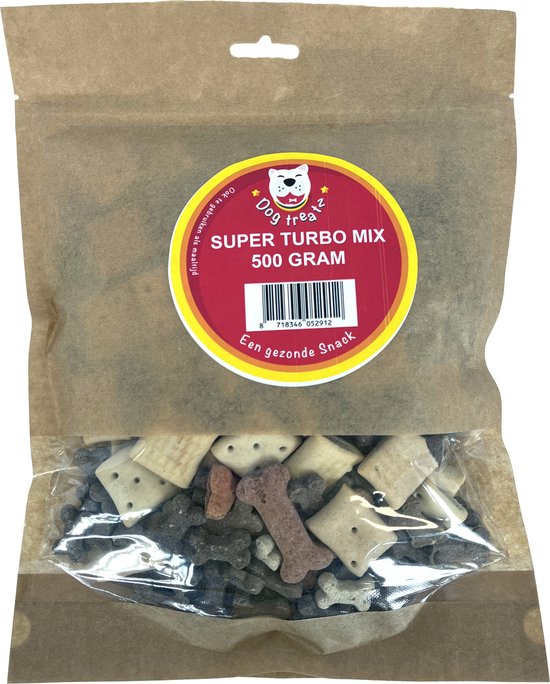 500 gr Dog treatz super turbo mix