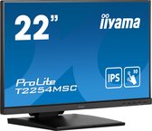 iiyama ProLite T2254MSC-B1AG - 22 Inch - IPS - Full HD - 10 punts touch - Anti glare