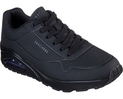 Skechers Uno - Stand On Air - Heren Sneakers - Zwart