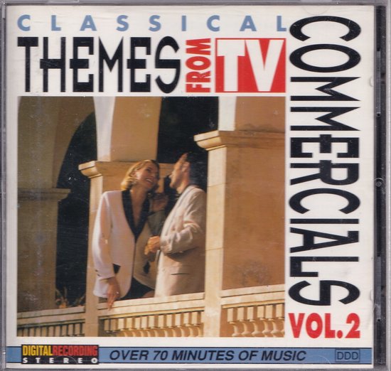 Foto: Classical themes from tv commercials 2 diverse artiesten