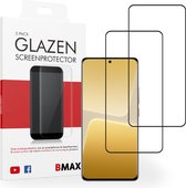 2-pack BMAX geschikt voor Xiaomi 13 Pro Screenprotector - Full Cover gehard glas - Apple screenprotectors - Telefoonaccessoires - Telefonie & Accessoires - Beschermglas - Glas screenprotectors - Zwart
