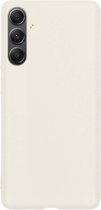Hoesje Geschikt voor Samsung A54 Hoesje Siliconen Cover Case - Hoes Geschikt voor Samsung Galaxy A54 Hoes Back Case - Wit