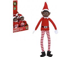Jongen - Zwart/donkerbruin - Kerst - pop - Kerstmis traditie - naughty elves - Elves behavin badly