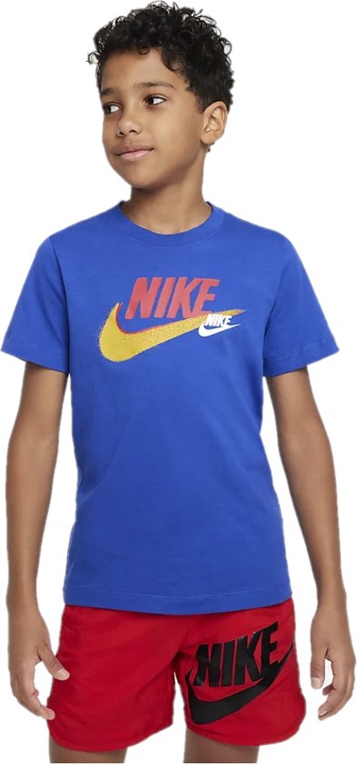 T-shirt Nike NSW Standard Issue Junior Blue