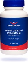 Orthovitaal - Vegan Omega 3 (Algenolie) - 60 capsules - De combinatie DHA en EPA is goed voor het hart - Vetzuren - vegan - voedingssupplement