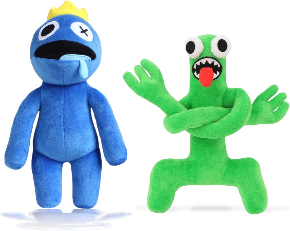 Jouets en Peluche Rainbow Friends, Poupée Peluches Monstre de Jeu