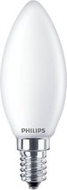 Philips Mat Glas LED E14 - 6.5W (60W) - Warm Wit Licht - Niet Dimbaar