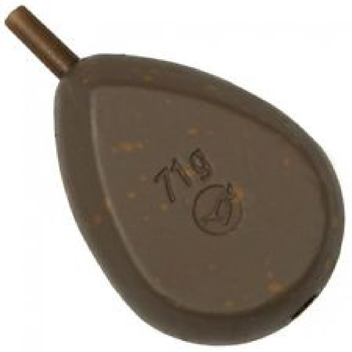 Korda Flat Pear Inline Lead Gravel / Weed 2st. 84 gr 3oz
