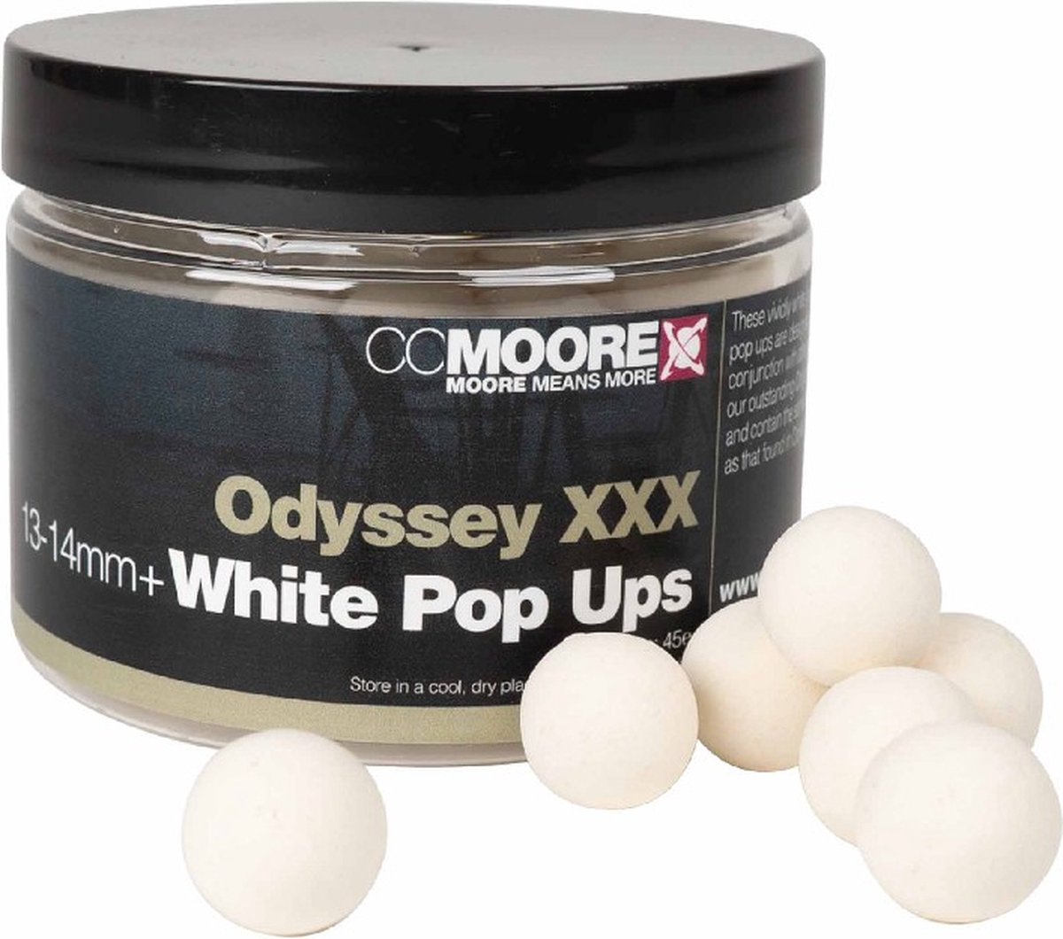 CC Moore Pop Up Odyssey XXX 13-14mm - Kleur : White