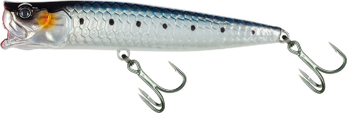 Molix Popper 85T Surface Lure 8.5cm Ghost