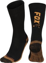 Fox Black / Orange Thermolite long sock 10 - 13 (Eu 44-47)
