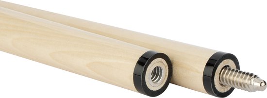 Queue de billard Faver 2 pièces - Hêtre/ Zwart