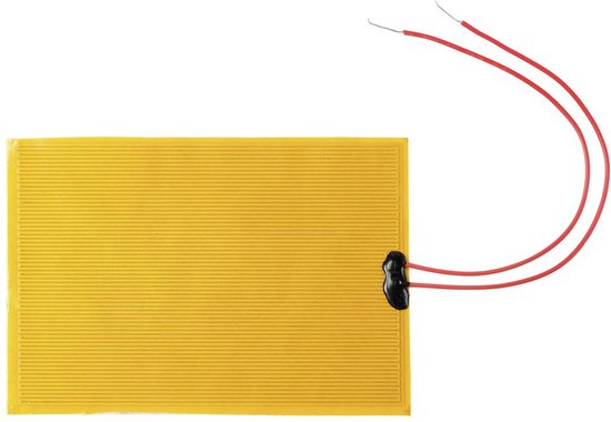 Thermo TECH Polyester Feuille Chauffante Autocollant 12 V/DC, 12 V/AC 8 W Indice De Protection Ipx4 L X L 400 Mm X 85 1216596