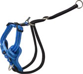 Rogz Utility Stop Pull Harness Blauw - Harnais pour chien - 32-52x1.6 cm