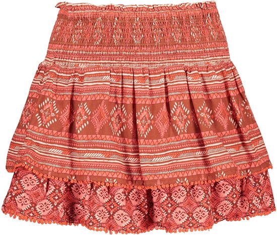 Volwassenheid eigendom Vegetatie Superdry Rok Vintage Tiered Mini Skirt W7210264a Red Geo Print Mix Dames  Maat - S | bol.com