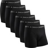 DANISH ENDURANCE Katoenen Boxershorts- Onderbroeken voor Heren- 6 pack - Maat M