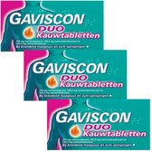 Gaviscon Duo Kauwtabletten - 3 x 48 tabletten