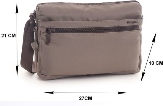 Hedgren Eye Medium Sac bandoulière femme avec protection RFID – Taille moyenne – Sepia
