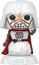 Funko Pop! Star Wars Darth Vader 'Als Sneeuwpop' - Kerstmis Holliday #556 - Vaulted Rare zeldzaam
