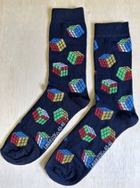 SOKn. Trendy sokken *KUBUS* maat 40-46 (ook leuk om kado te geven !)