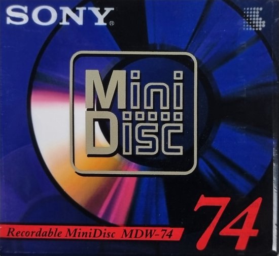 Sony MDW-Cube MiniDisc 74crx (74min Pack de 5
